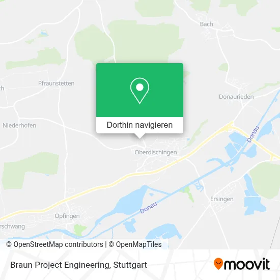 Braun Project Engineering Karte