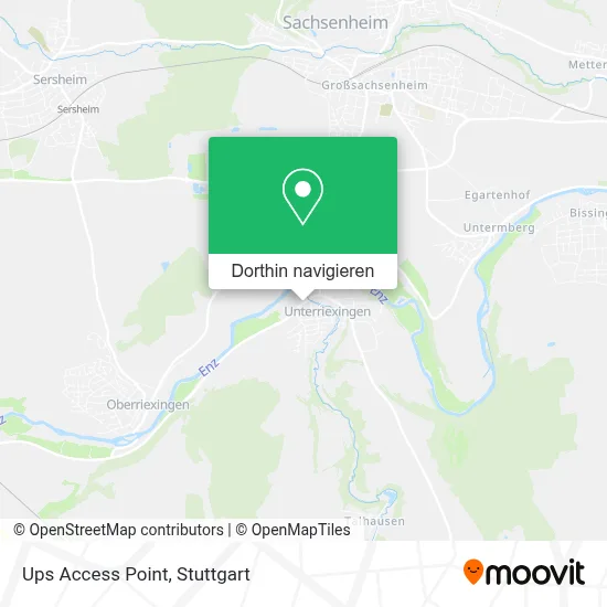 Ups Access Point Karte