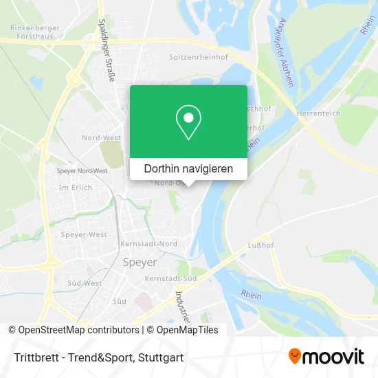 Trittbrett - Trend&Sport Karte