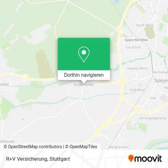 R+V Versicherung Karte