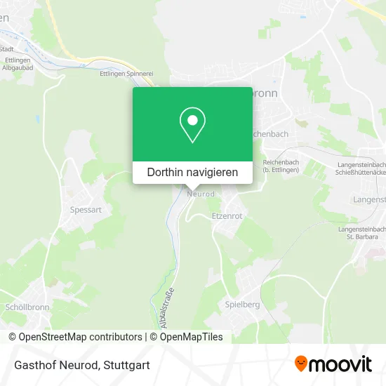 Gasthof Neurod Karte