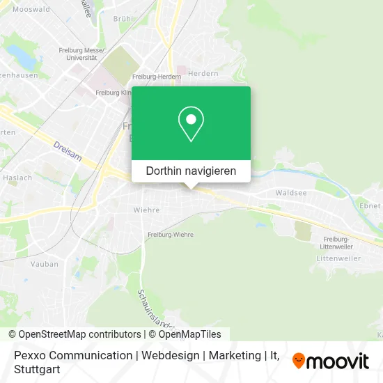 Pexxo Communication | Webdesign | Marketing | It Karte