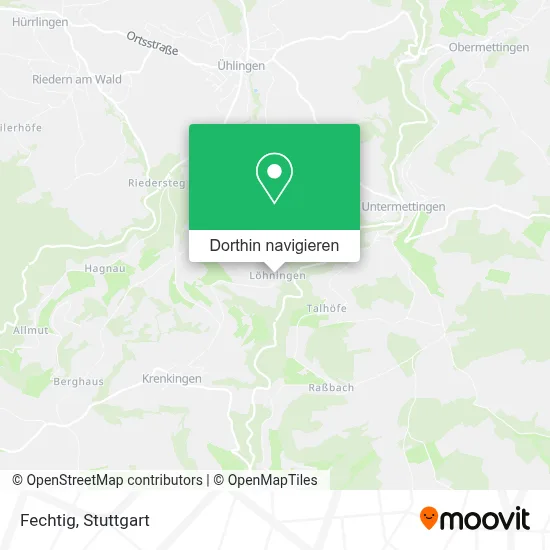 Fechtig Karte