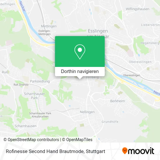 Rofinesse Second Hand Brautmode Karte
