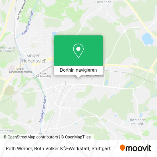 Roth Werner, Roth Volker Kfz-Werkstatt Karte