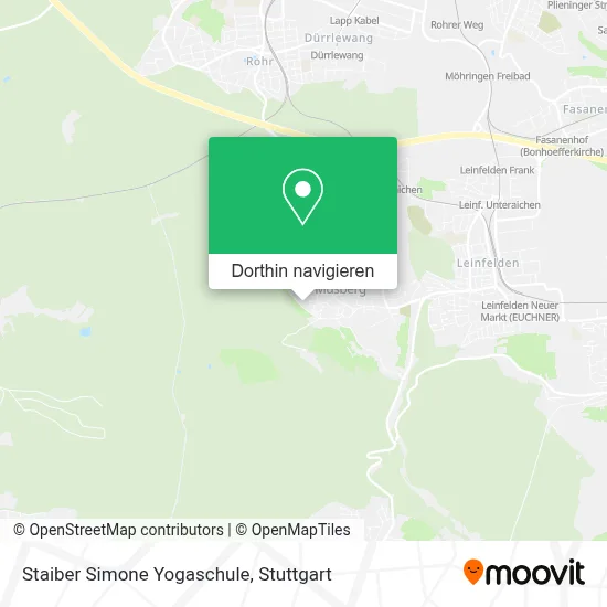 Staiber Simone Yogaschule Karte