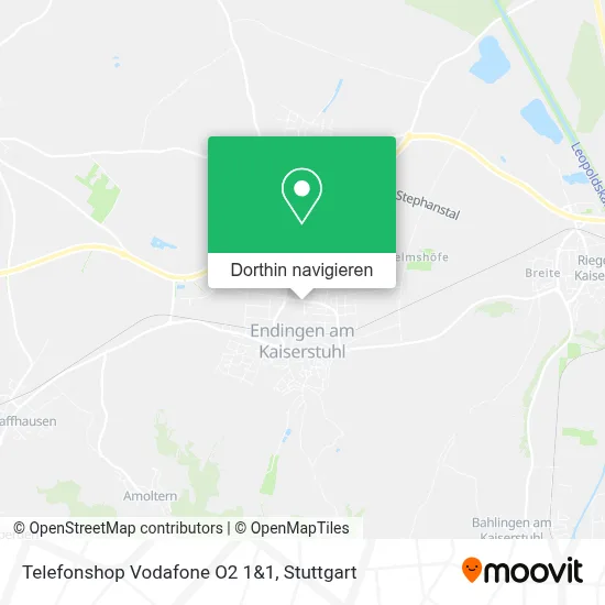 Telefonshop Vodafone O2 1&1 Karte