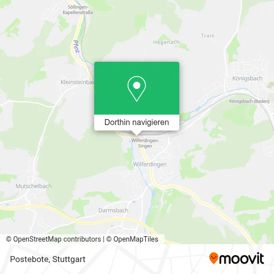 Postebote Karte