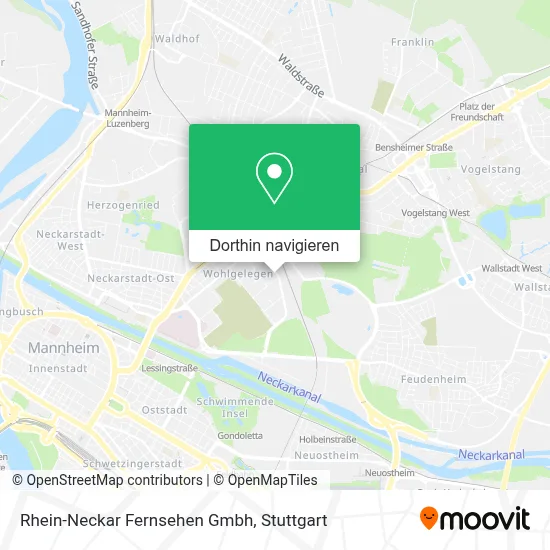 Rhein-Neckar Fernsehen Gmbh Karte