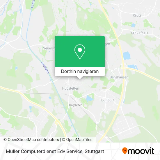 Müller Computerdienst Edv Service Karte