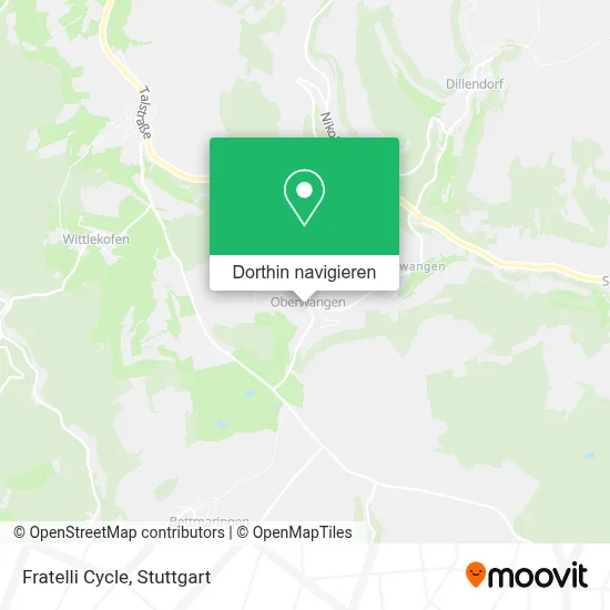 Fratelli Cycle Karte