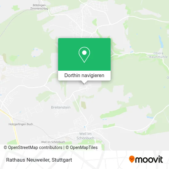 Rathaus Neuweiler Karte