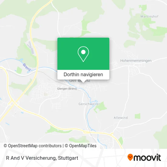 R And V Versicherung Karte