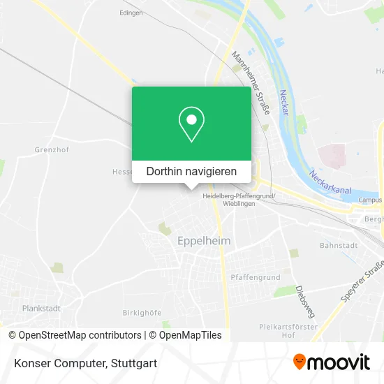 Konser Computer Karte