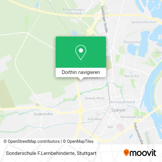 Sonderschule F.Lernbehinderte Karte