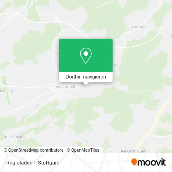 Regioladen+ Karte