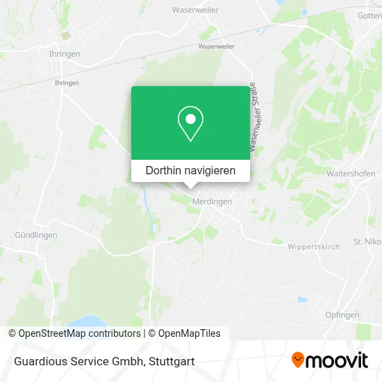 Guardious Service Gmbh Karte