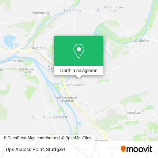 Ups Access Point Karte
