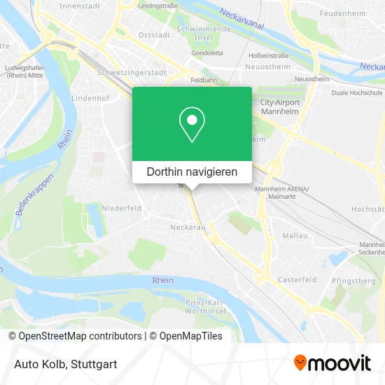 Auto Kolb Karte