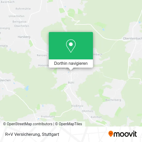 R+V Versicherung Karte