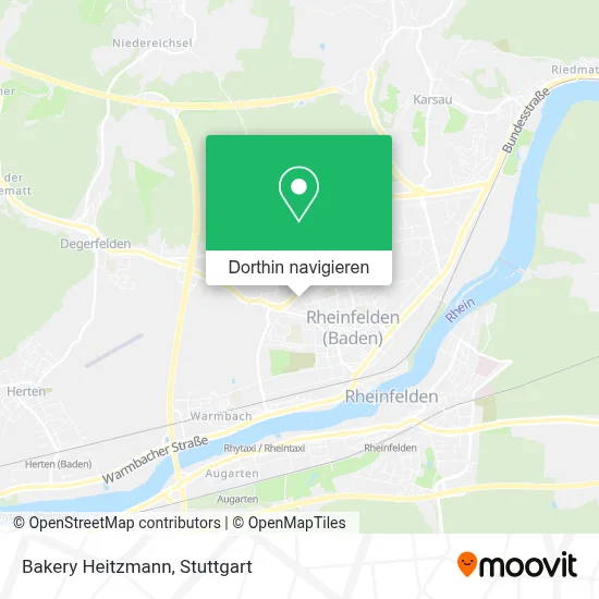 Bakery Heitzmann Karte