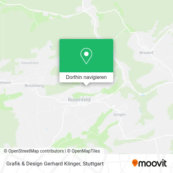 Grafik & Design Gerhard Klinger Karte