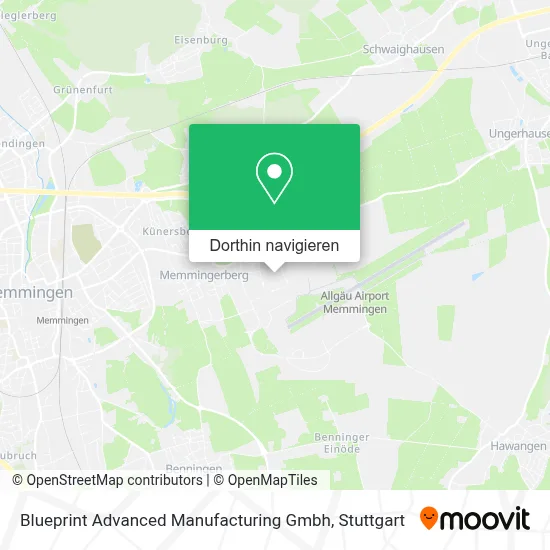 Blueprint Advanced Manufacturing Gmbh Karte