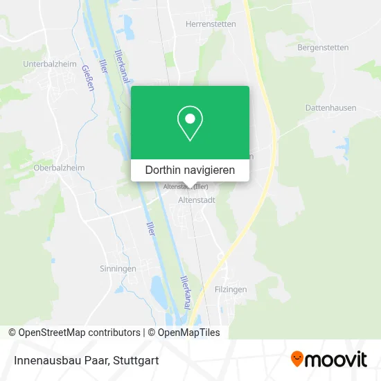 Innenausbau Paar Karte