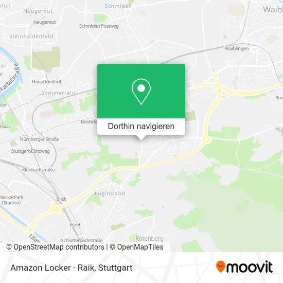 Amazon Locker - Raik Karte