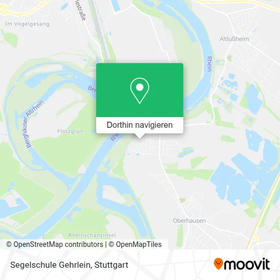 Segelschule Gehrlein Karte