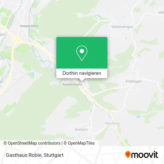 Gasthaus Roble Karte