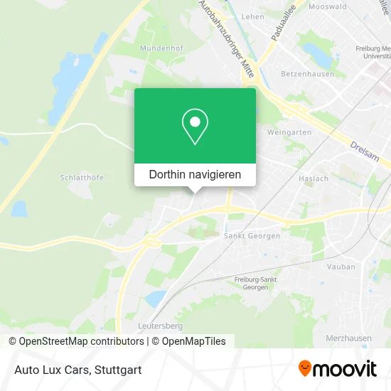 Auto Lux Cars Karte