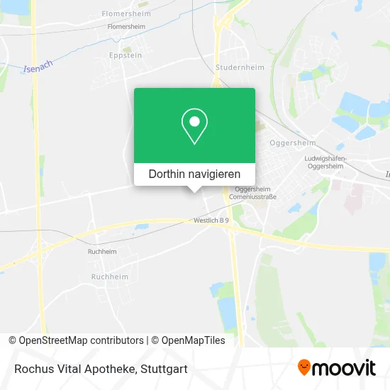 Rochus Vital Apotheke Karte
