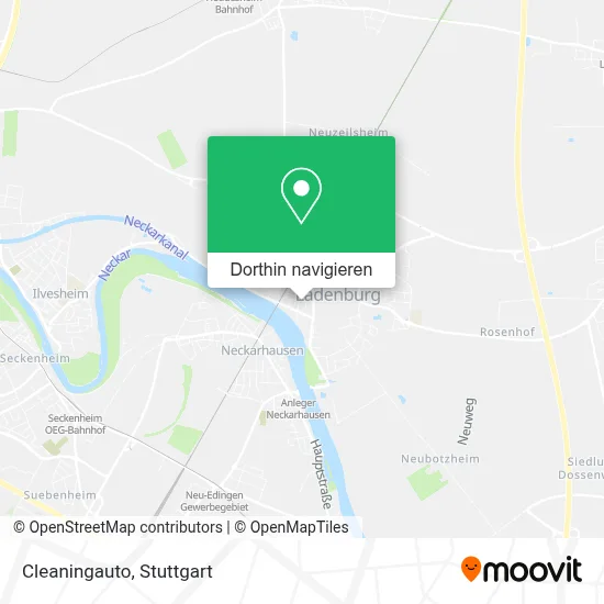 Cleaningauto Karte
