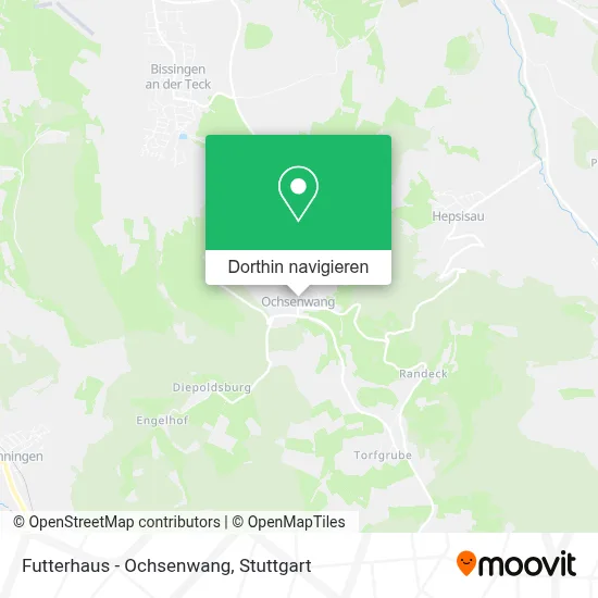 Futterhaus - Ochsenwang Karte