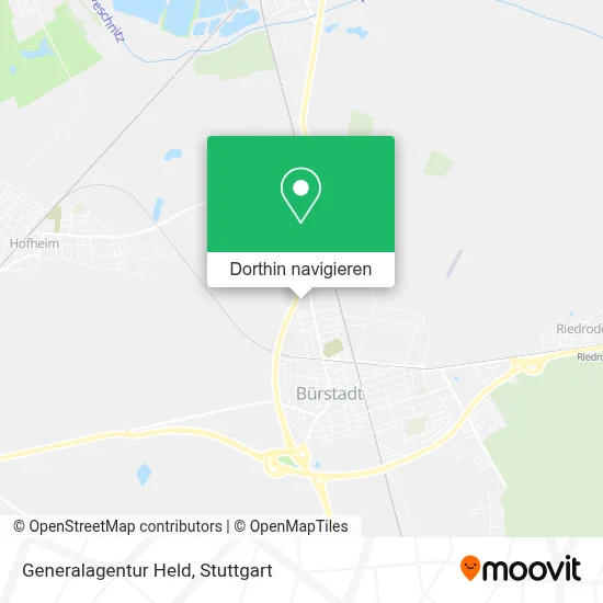 Generalagentur Held Karte