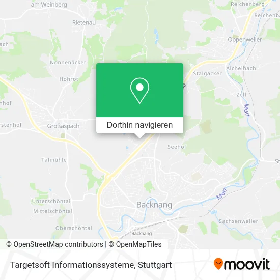 Targetsoft Informationssysteme Karte