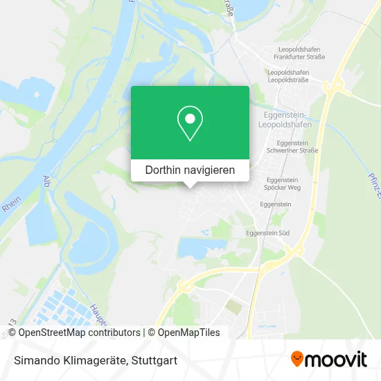 Simando Klimageräte Karte