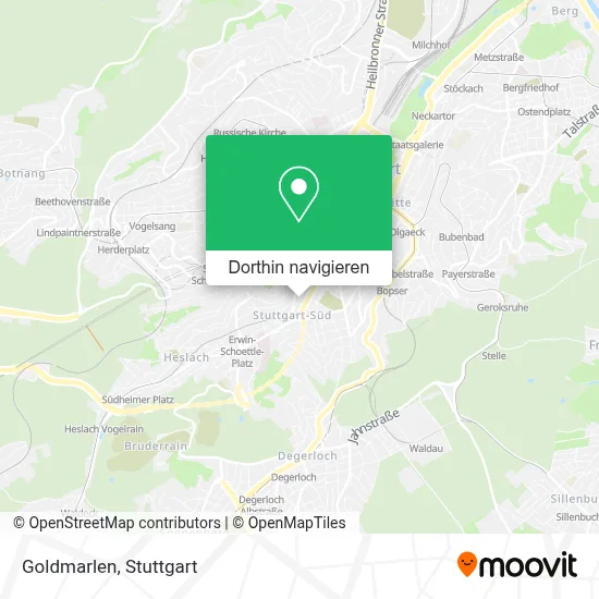 Goldmarlen Karte