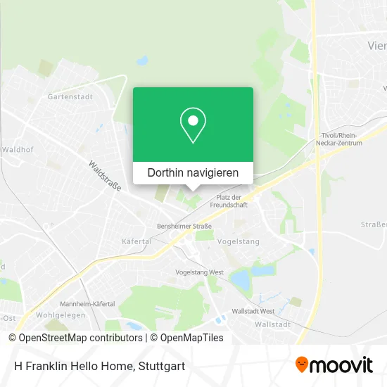H Franklin Hello Home Karte