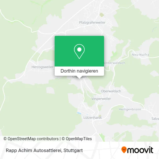 Rapp Achim Autosattlerei Karte