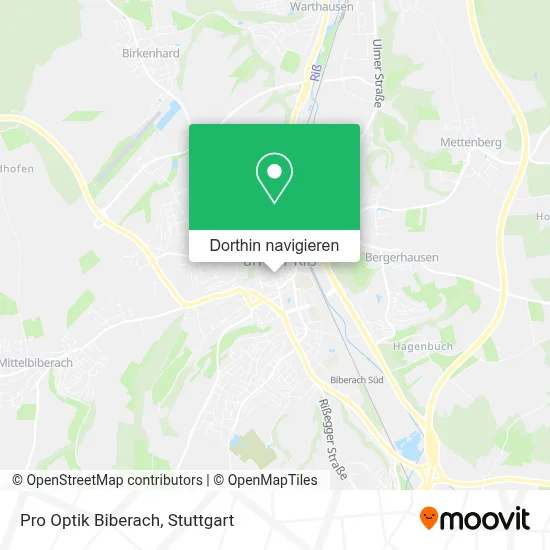 Pro Optik Biberach Karte