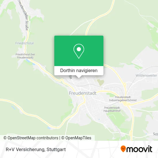 R+V Versicherung Karte