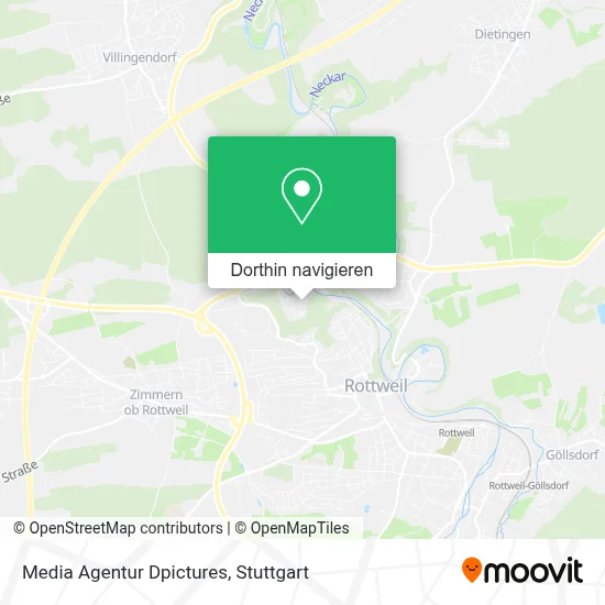 Media Agentur Dpictures Karte