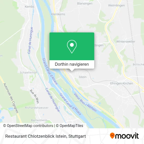 Restaurant Chlotzenblick Istein Karte