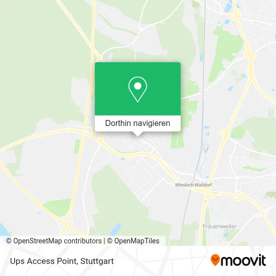 Ups Access Point Karte