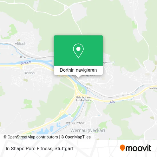 In Shape Pure Fitness Karte