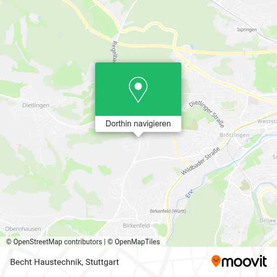 Becht Haustechnik Karte
