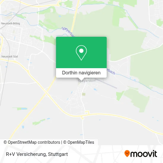 R+V Versicherung Karte