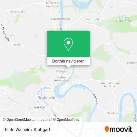 Fit-In Walheim Karte